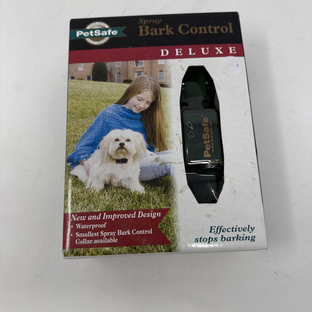 *NIB Petsafe Spray Bark Control Collar Deluxe PBC00-11005